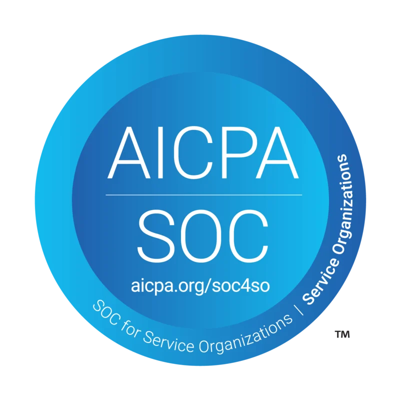 AICPA SOC 2 Type II certified